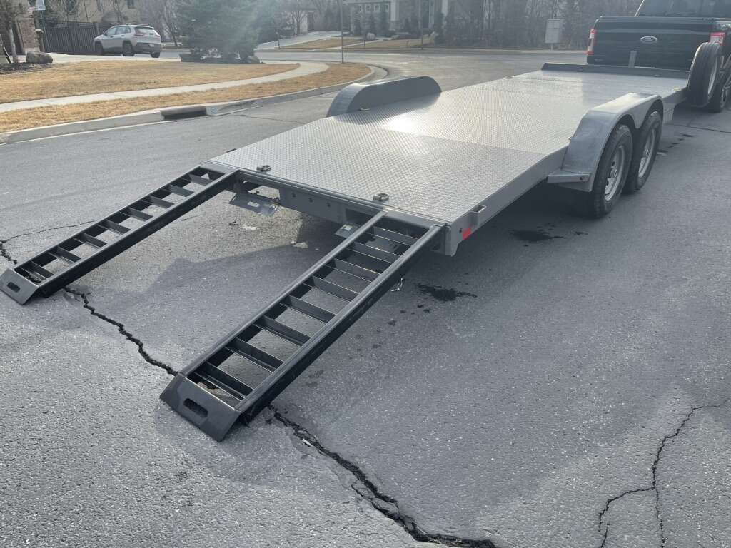 20’ Diamond C Steel Deck Trailer Car Truck Hauler