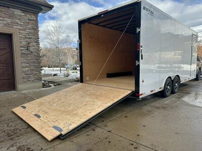 20’ 24’ 28’ Enclosed Car Toy Moving Hauler Trailer