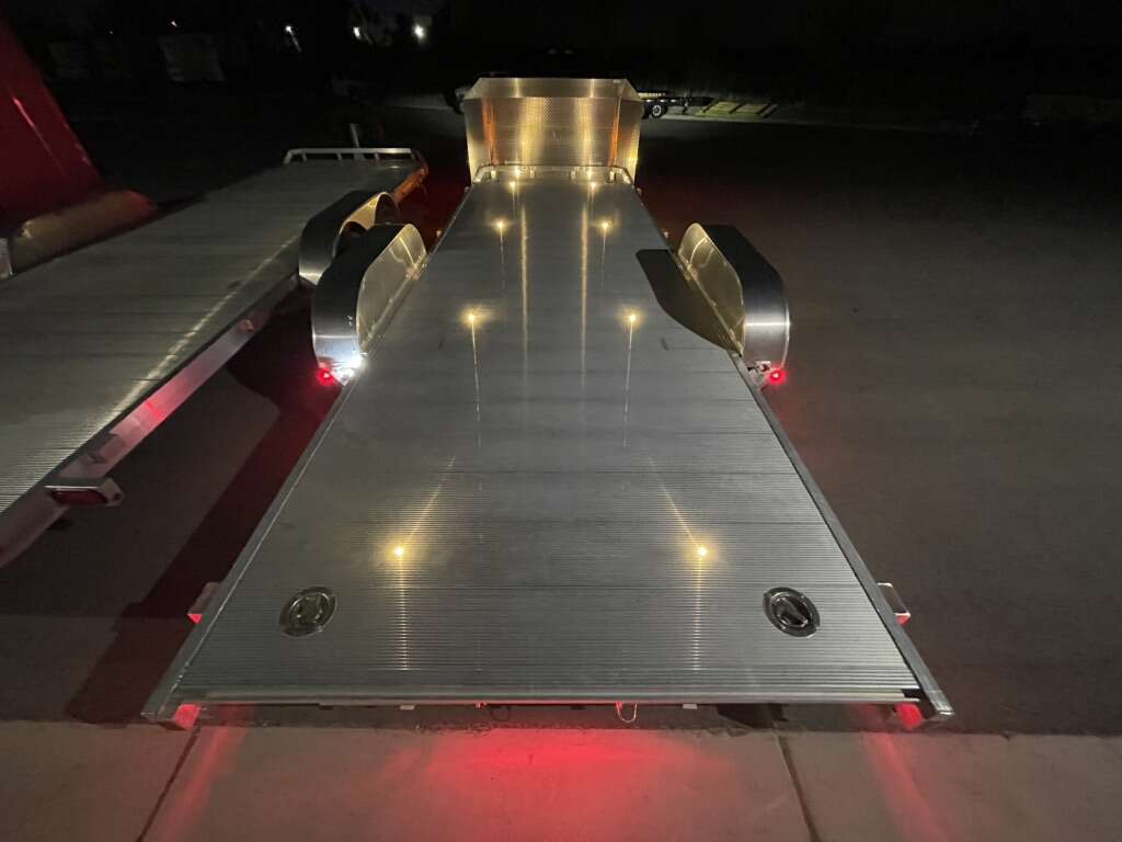 Aluma Aluminum Race Show Car Hauler Trailer