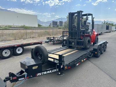 Forklift Skid Steer Excavator Equipment Trailer