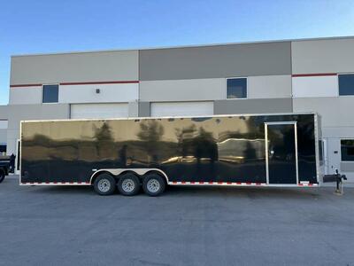 36’ Enclosed Dual Car Cargo Trailer Hauler