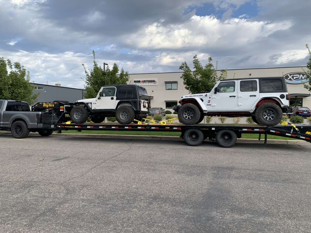 Big Tex Gooseneck 22GN Deckover Trailer Dual Truck