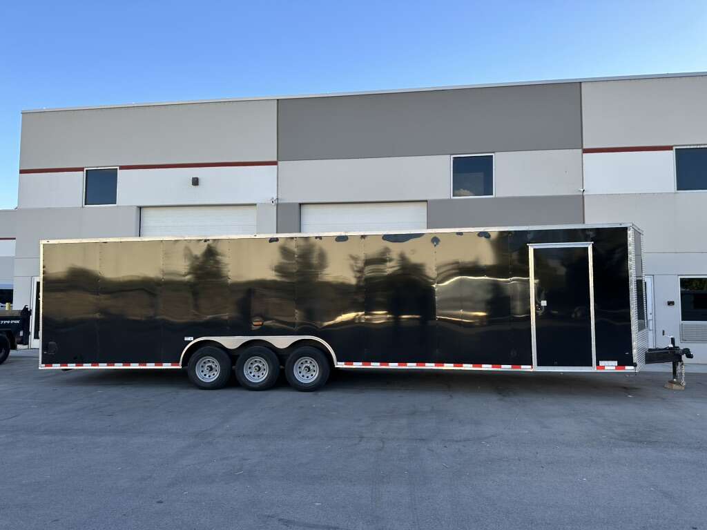 36 Dual Car Enclosed Cargo Moving Storage Trailer