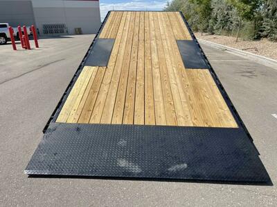 Flatbed Deckover Tilt Trailer Shed Container Rent