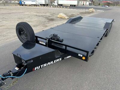 24’ PJ B6 Truck Jeep Dually Trailer Hauler + Winch