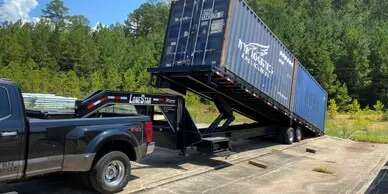 MaxxD 40’ Tilt Deck Container Gooseneck Trailer