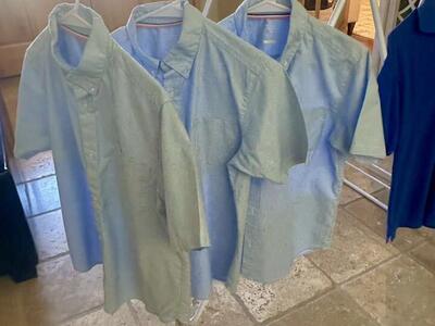 Boys French Toast Uniform Pants And Shirts Size 18
