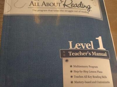 All About Reading Level 1 teacher's manual