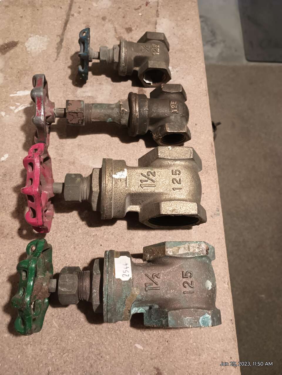 Plumbing Valves 4 of them