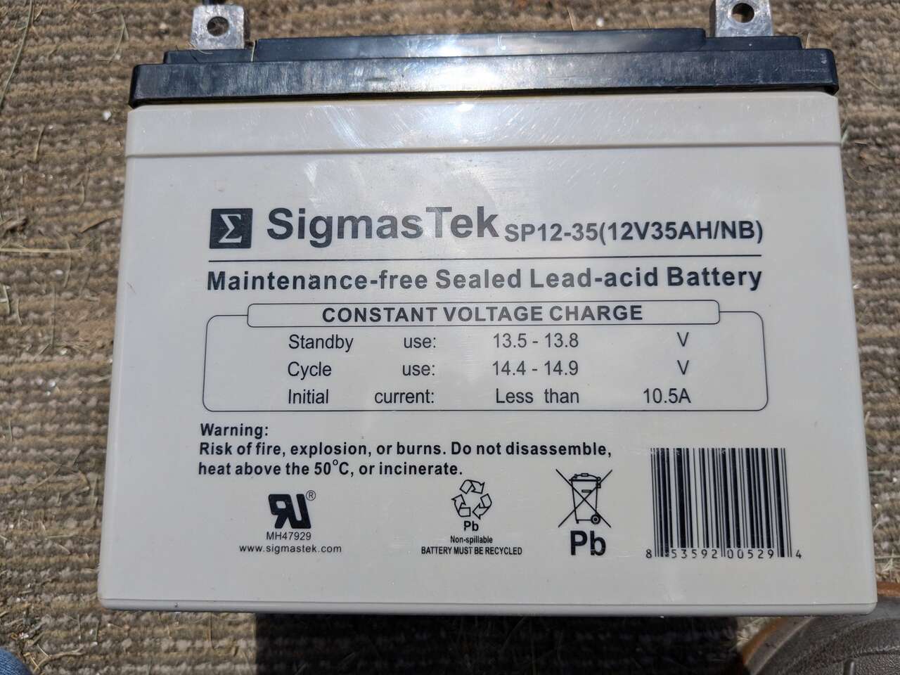 deep cycle batteries 35Ah