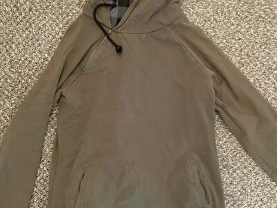 Used Green Ampersand Large Green Hoodie