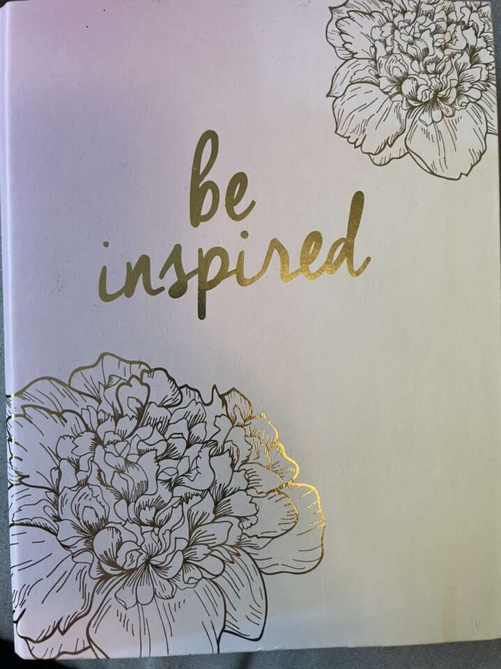 Unused Be Inspired Planner Journal