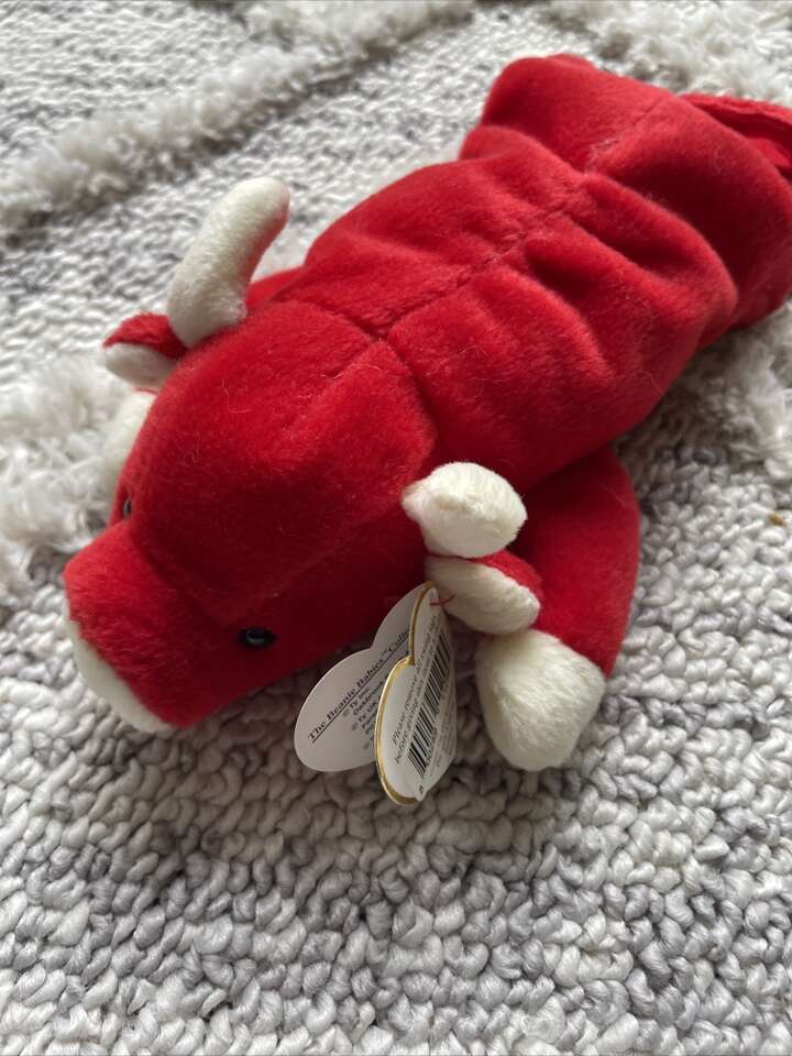 Ty Beanie Buddy Snort the Bull Plush Toy - 4002