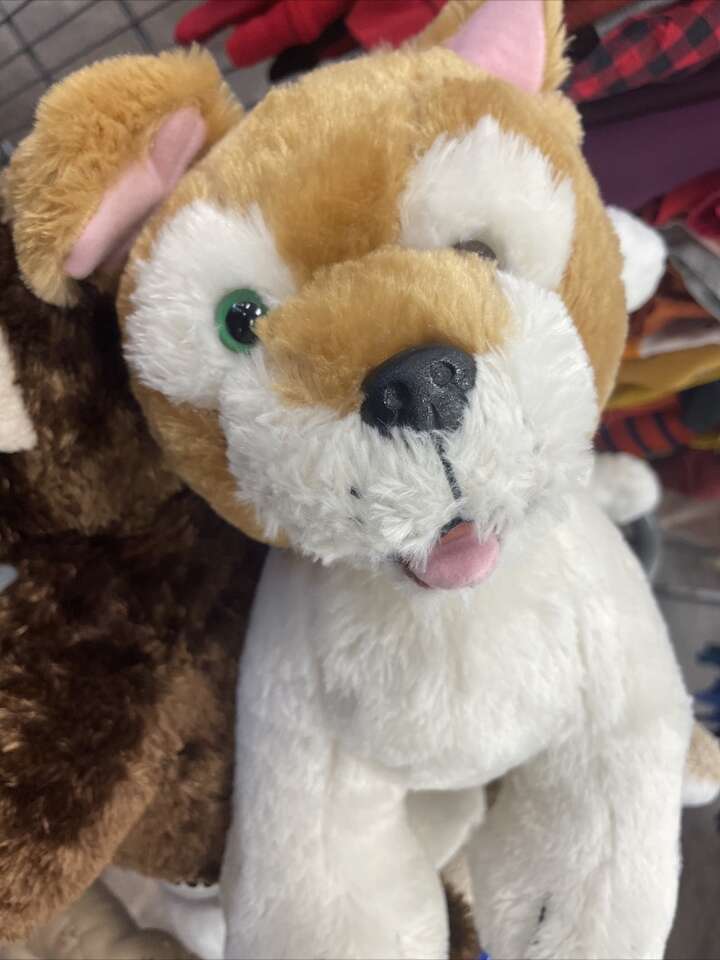 Build A Bear Promise Pets White Brown Puppy Rescue