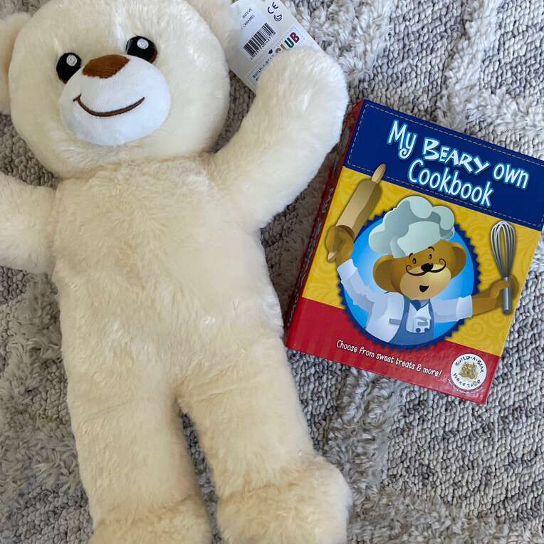 Build A Bear New With Tag W/ My Beary Own Cookbook