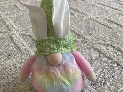 16” Easter Pastel Bunny Gnome Plush