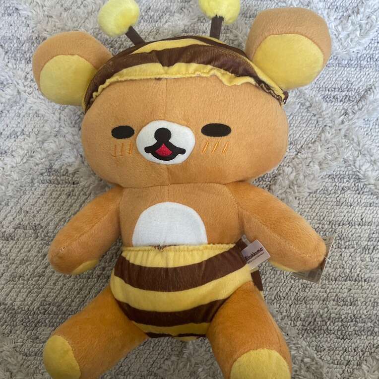 New With Tag! Rilakkuma Meets Honey Teddy Bear