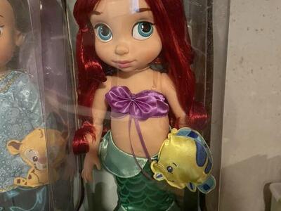 New! Disney Animators Collection Doll Ariel 16”