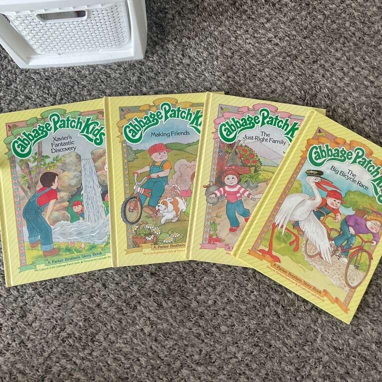 Set Of 4 1984 Cabbage Patch Kids Books