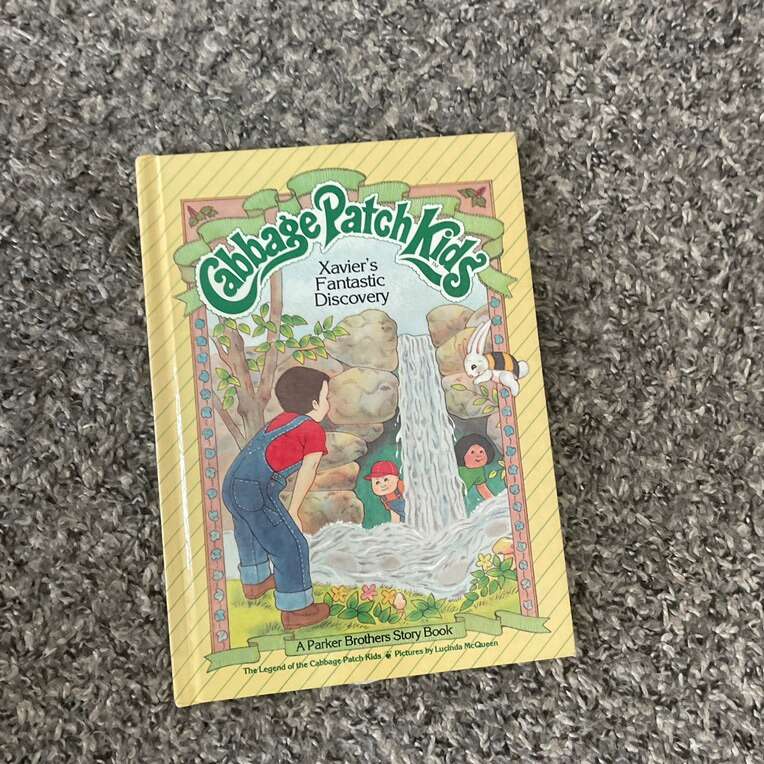 1984 Cabbage Patch Kids Xavier’s Discovery Book