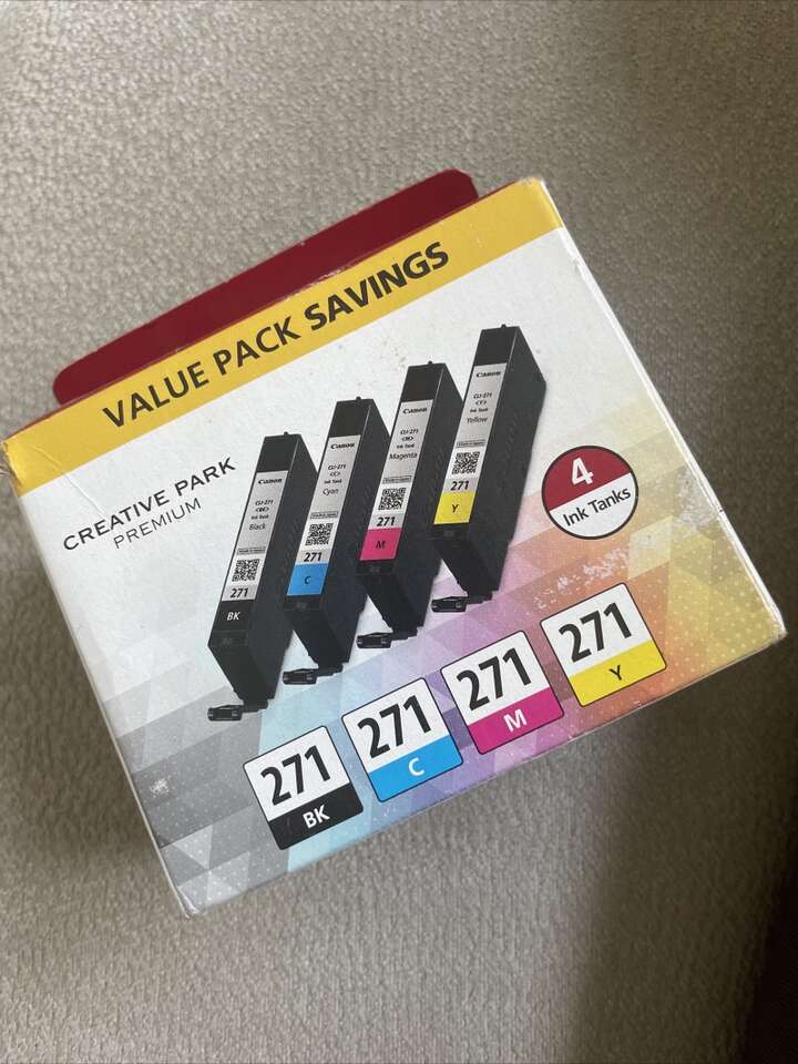 Canon Ink Cartridge CLI-271 Inkjet 4 Pack