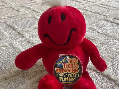 Dandee Tickle Tickle Wiggle Wiggle Toy Plush