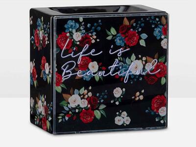 Retired Scentsy Life Is Beautiful Element Warmer