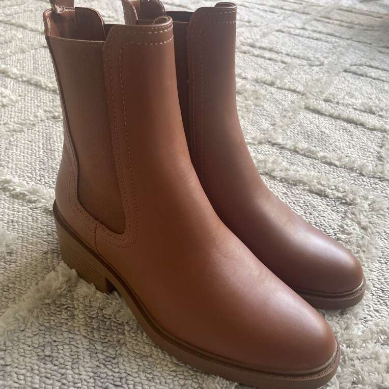 size 11 jf just fab loren brown women’s boots