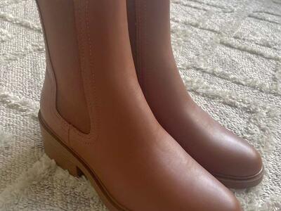 size 11 jf just fab loren brown women’s boots