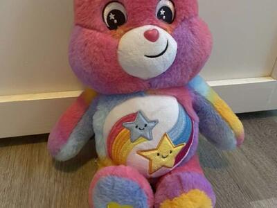 Care Bears 14” Dare To Care Bear Plush Multicolor