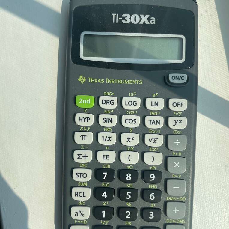 TI-30Xa Texas Instruments Scientific Calculator