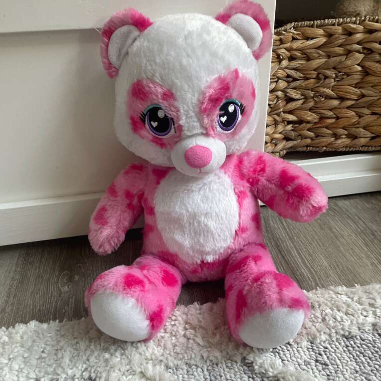 Pink Hearts Panda Build A Bear