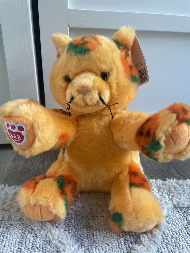 Build A Bear BAB Pumpkin Kitty 2024 Halloween