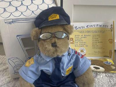 Build A Bear Police Officer Cop Law Enforcement
