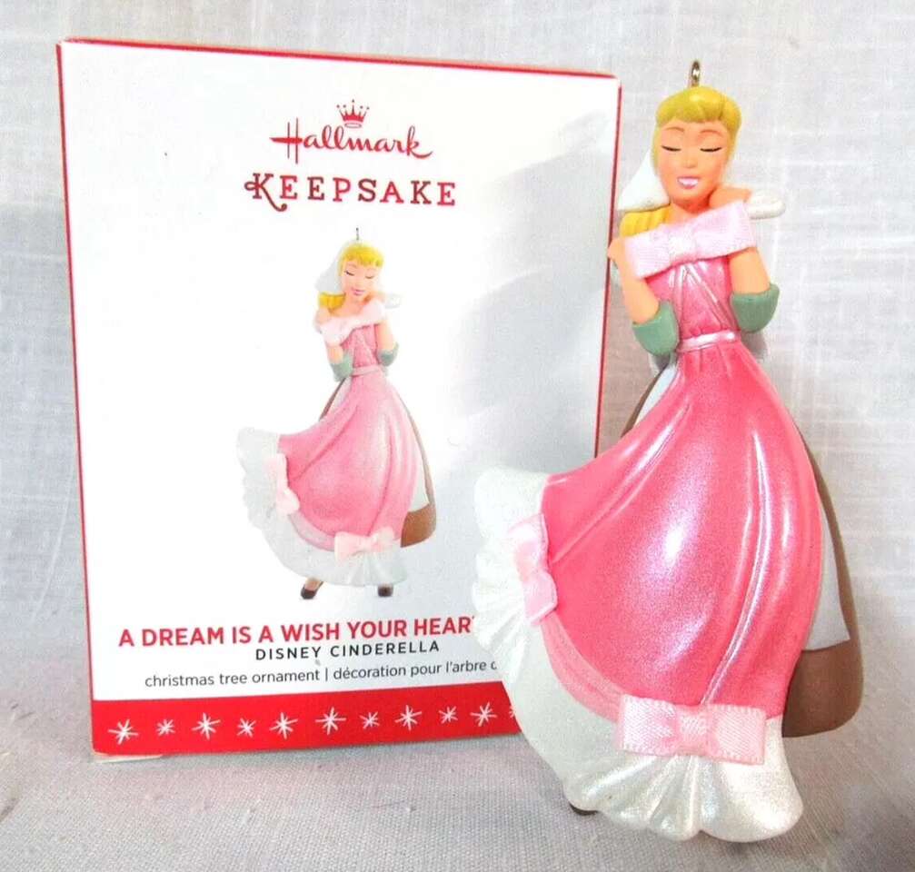 Hallmark 2016 Disney Cinderella Ornament
