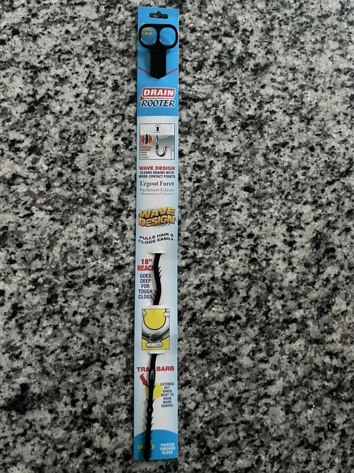 New! Rooter Drain Snake Hair Clog Remover Auger