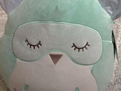 Squishmallow 12 Inch Lida Owl Sleeping Mask