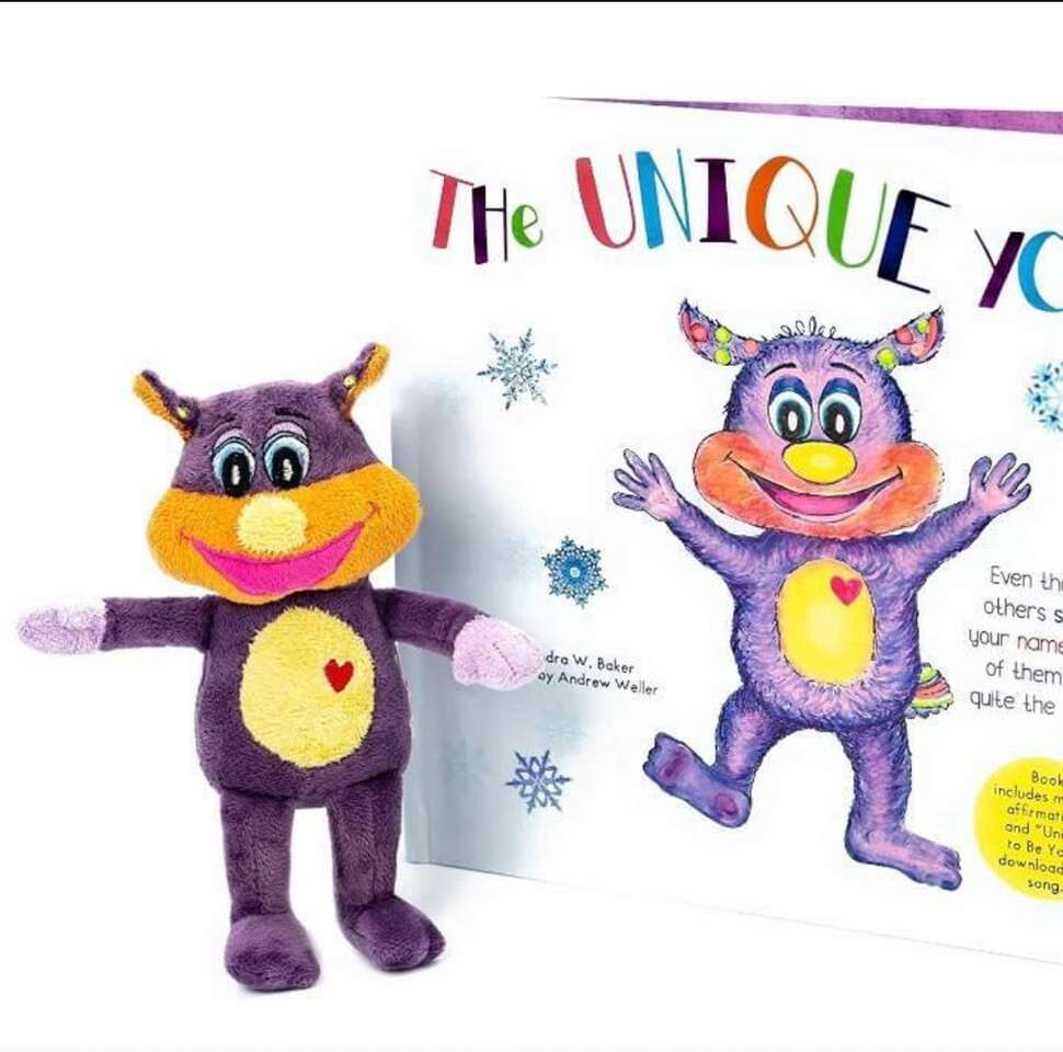 The Unique You Childrens BooK And 7 Inch Puppet