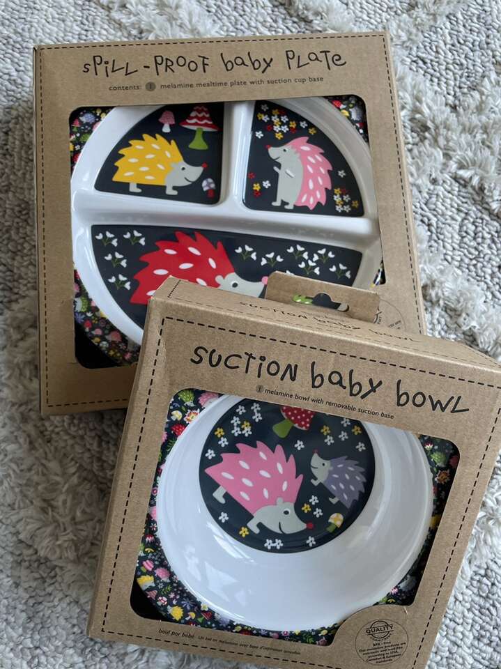 Bundle Set - Sugarbooger Suction baby Plate N Bowl