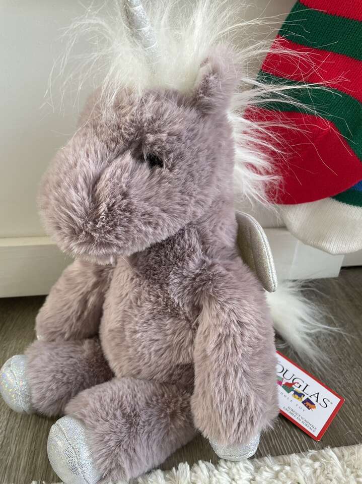 valerie the Plush Soft Lilac Uniforn Stuffed Plush