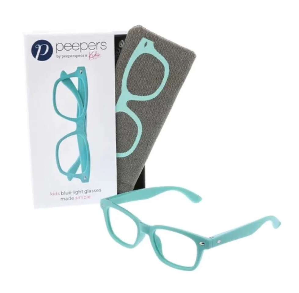 Peepers Kids Blue Light Glasses - Aqua