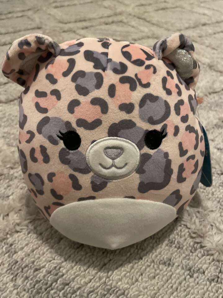 8 Dallas The Leopard Squishmallow Plush Toy