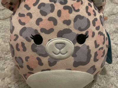 8 Dallas The Leopard Squishmallow Plush Toy