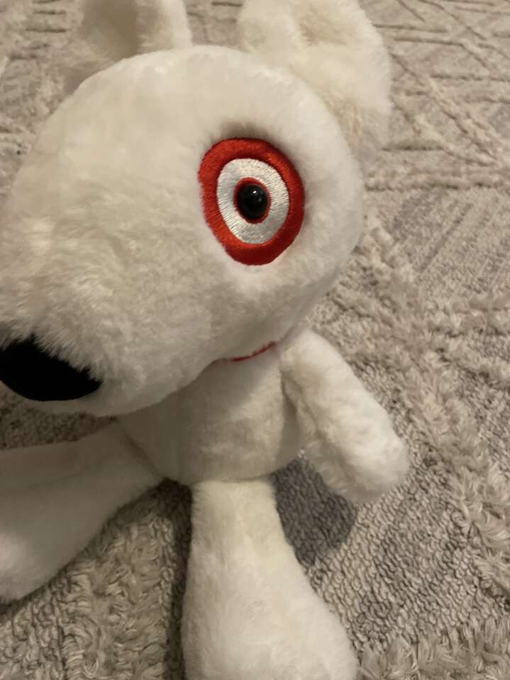 Target Bullseye Dog 2023 Big Head 10 Inch Plush