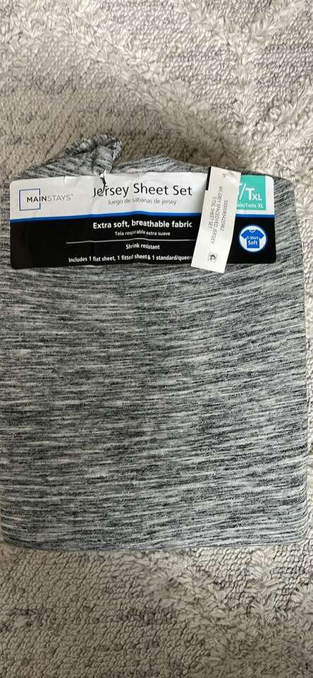 Mainstays Extra Soft Adult Jersey Sheets Twin-xl