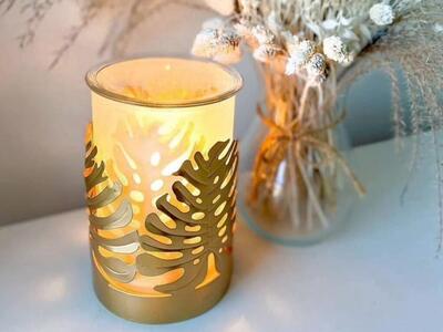 Scentsy Luxe Leaves Full Size Warmer NIB