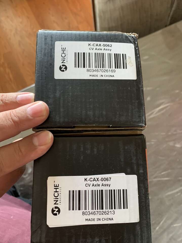 Arctic Cat Rear CV Axle Set