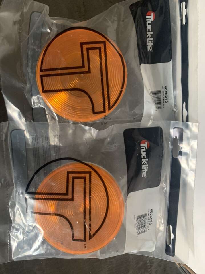 4 Inch Yellow Round Front/Park/Turn Light