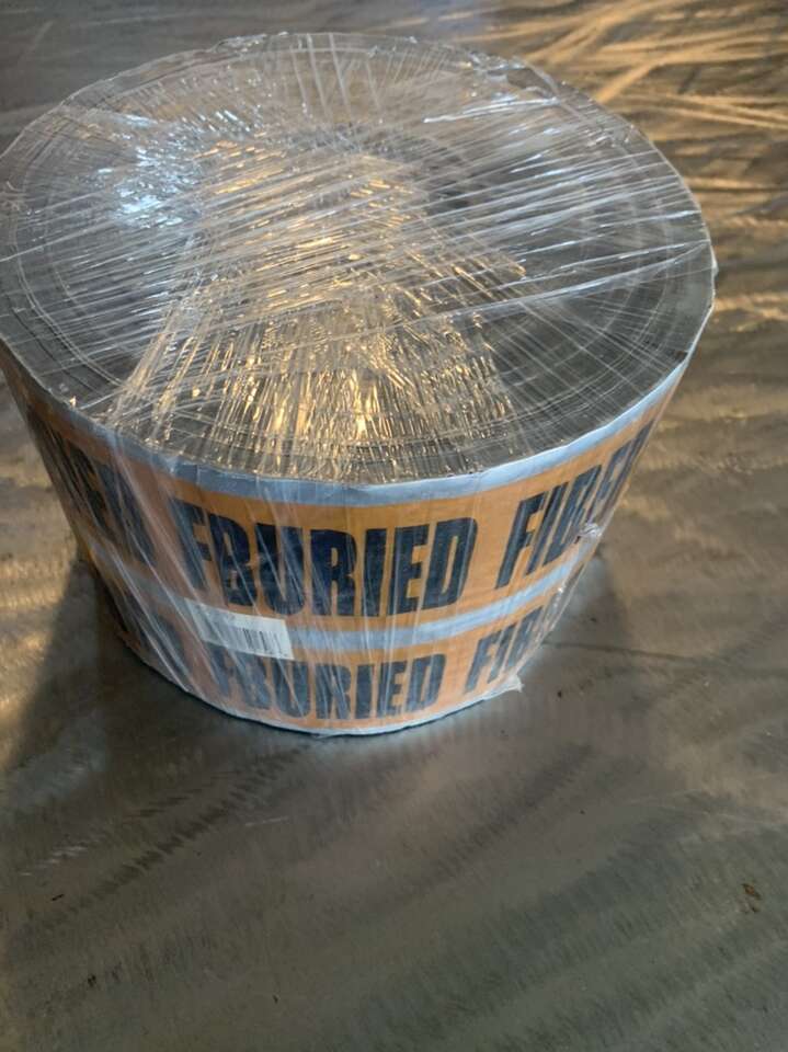 Detectable Underground, Buried Fiber Optic Line