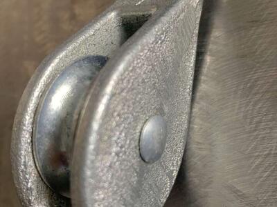 Pulley Single Fast Eye For 3/8 Inch Rope